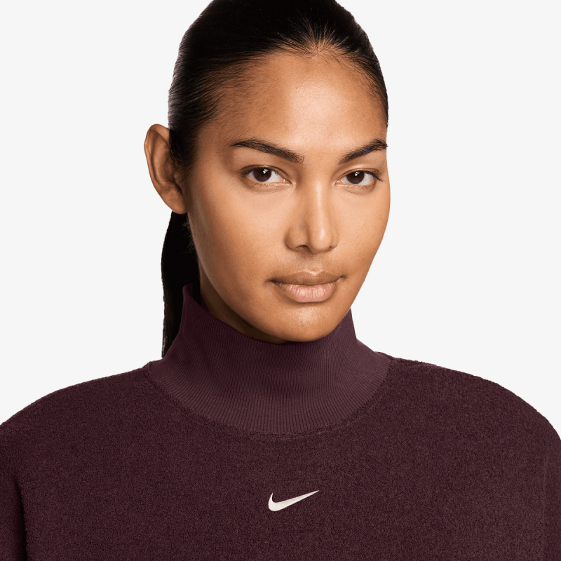 Nike Jakna W NSW PHNX PLSH LS MOCK TOP 