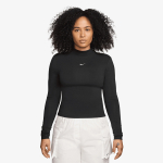 Nike Majica W NSW NK CHLL KNT MOCK TEE 