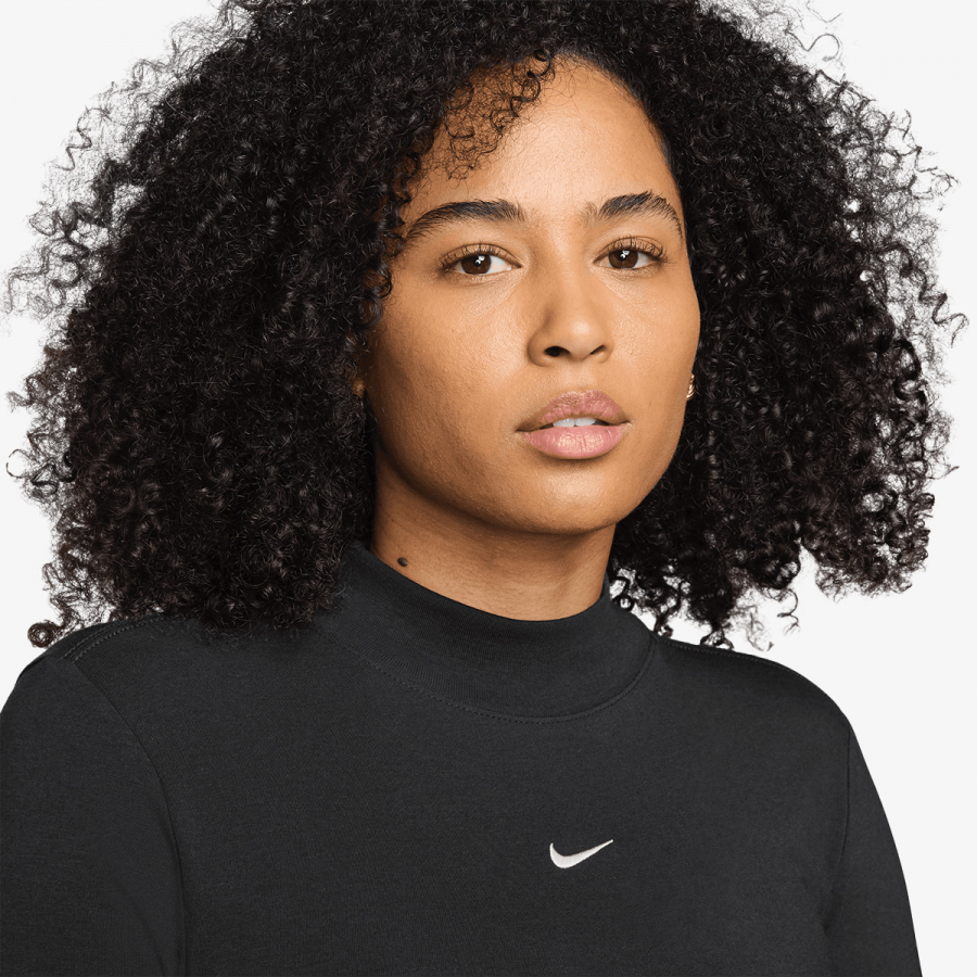 Nike Majica W NSW NK CHLL KNT MOCK TEE