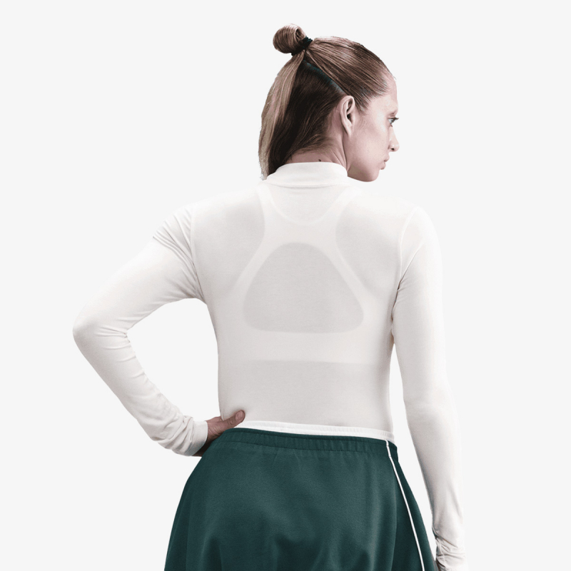 Nike Majica W NSW NK CHLL KNT MOCK TEE 