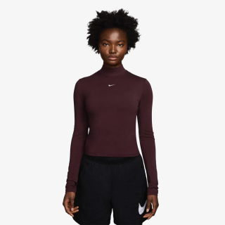 Nike Majica W NSW NK CHLL KNT MOCK TEE 