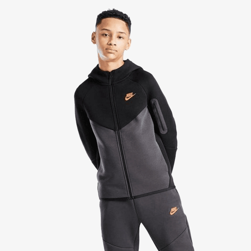 Nike Dukserica B NSW TCH FLC FZ - PD 