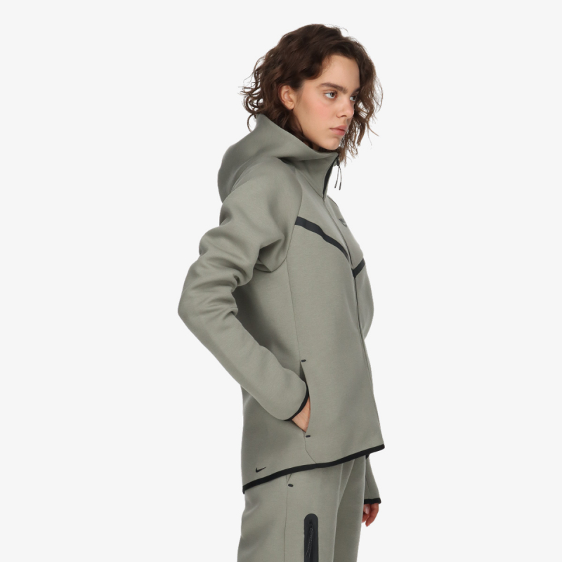 Nike Dukserica W NSW TCH FLC WR FZ HDY 2 