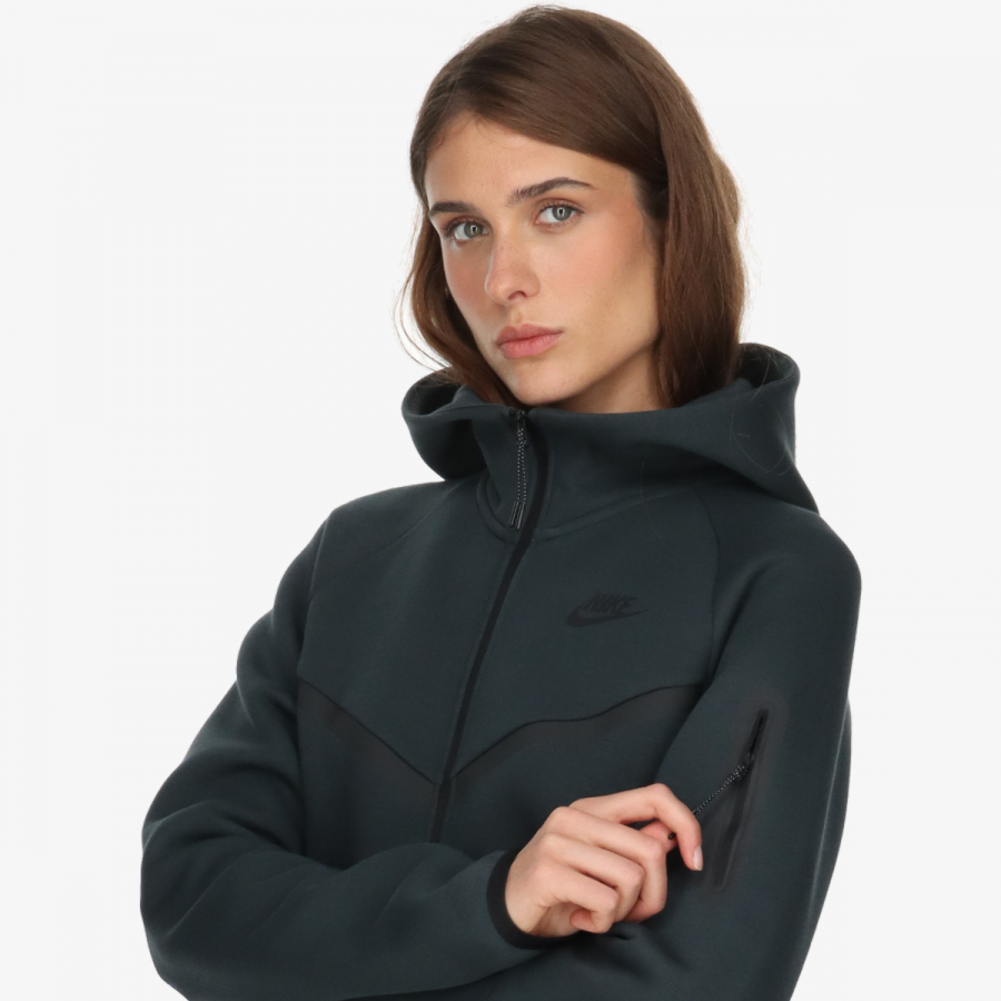 Nike Dukserica W NSW TCH FLC WR FZ HDY 2 