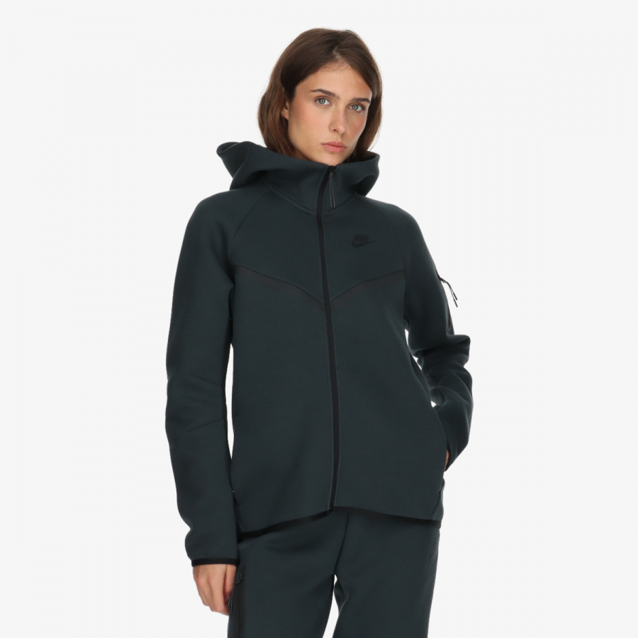 Nike Dukserica W NSW TCH FLC WR FZ HDY 2 