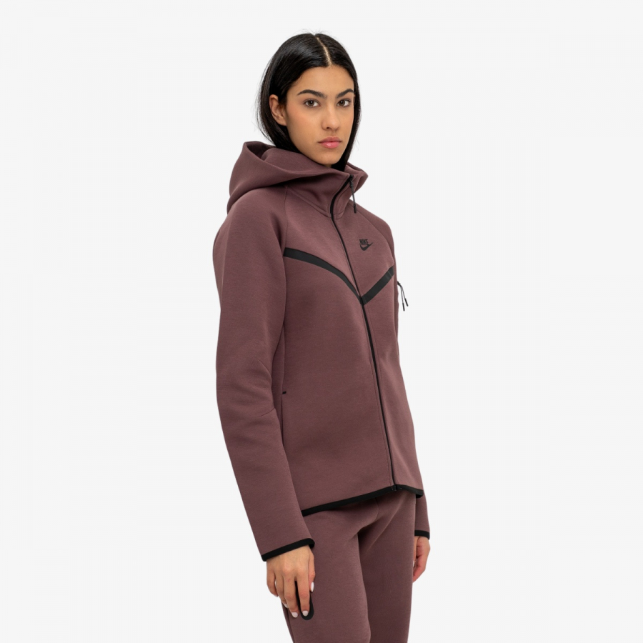 Nike Dukserica W NSW TCH FLC WR FZ HDY 2 