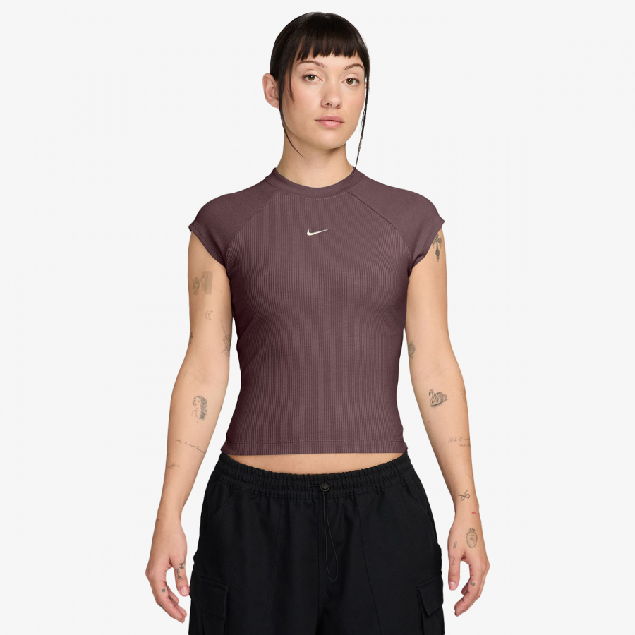 Nike Majica W NSW CHILL KNIT RIB SS TOP 