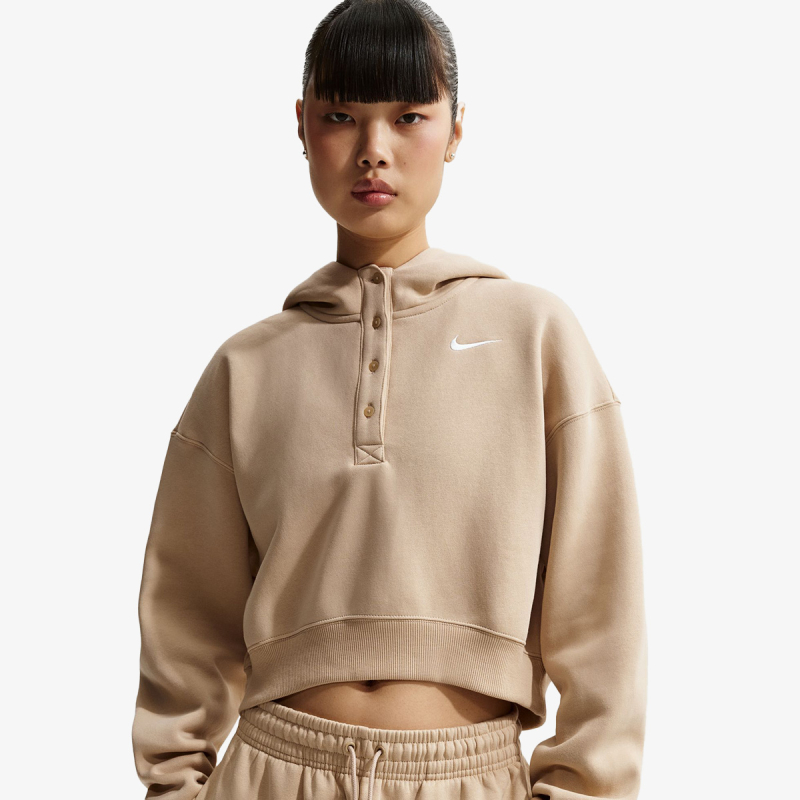 Nike Dukserica W NSW PHNX FLC OS CRP HNLY HDY 