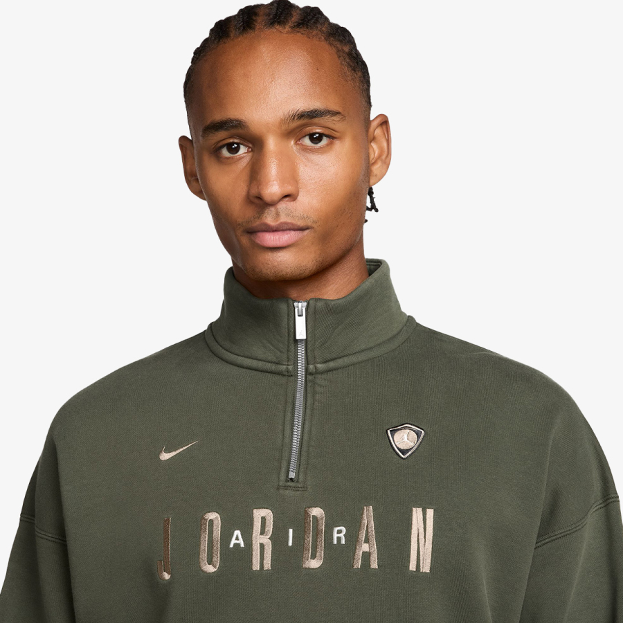 Nike Dukserica M J FLT GFX FLC QZ 