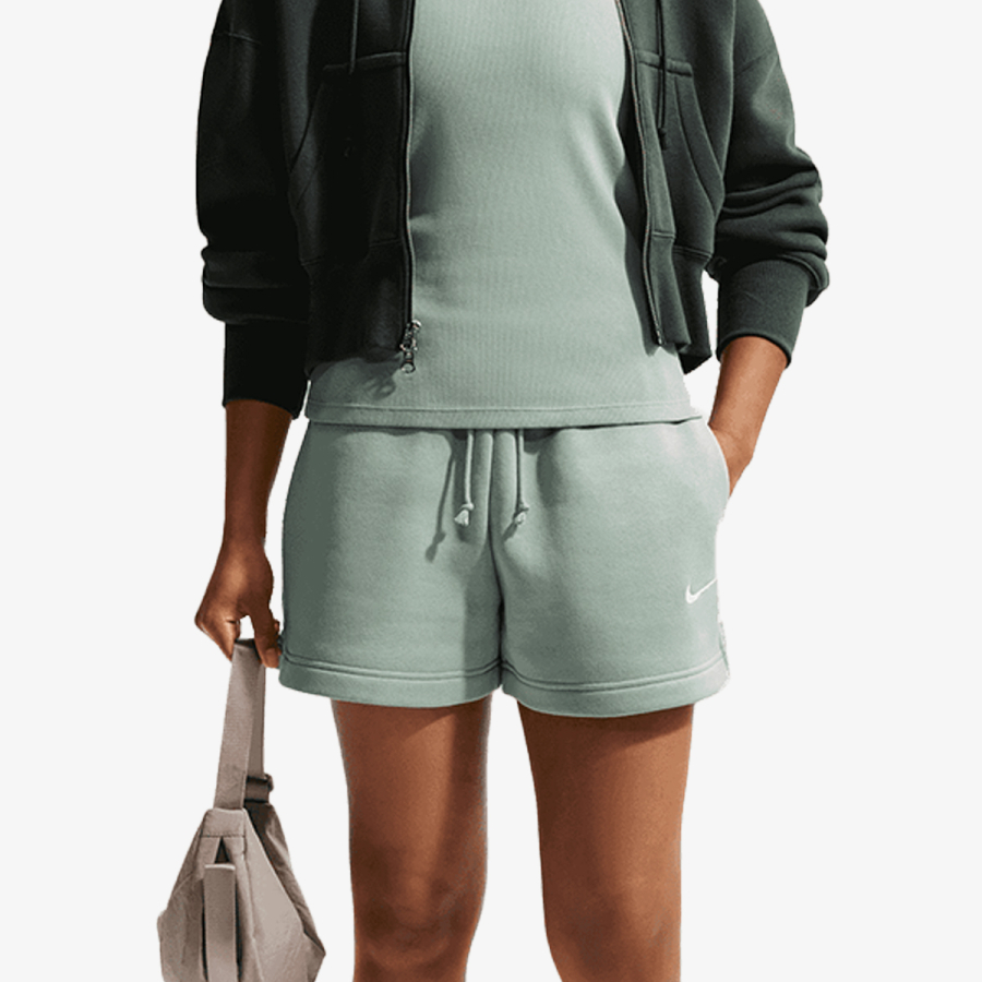 Nike Šorc W NSW PHNX FLC MR STD 4IN SHRT 