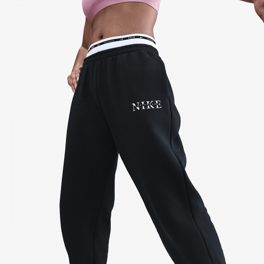 Nike Donji dio trenerke W NSW PHNX FLC HR PANT GLS 