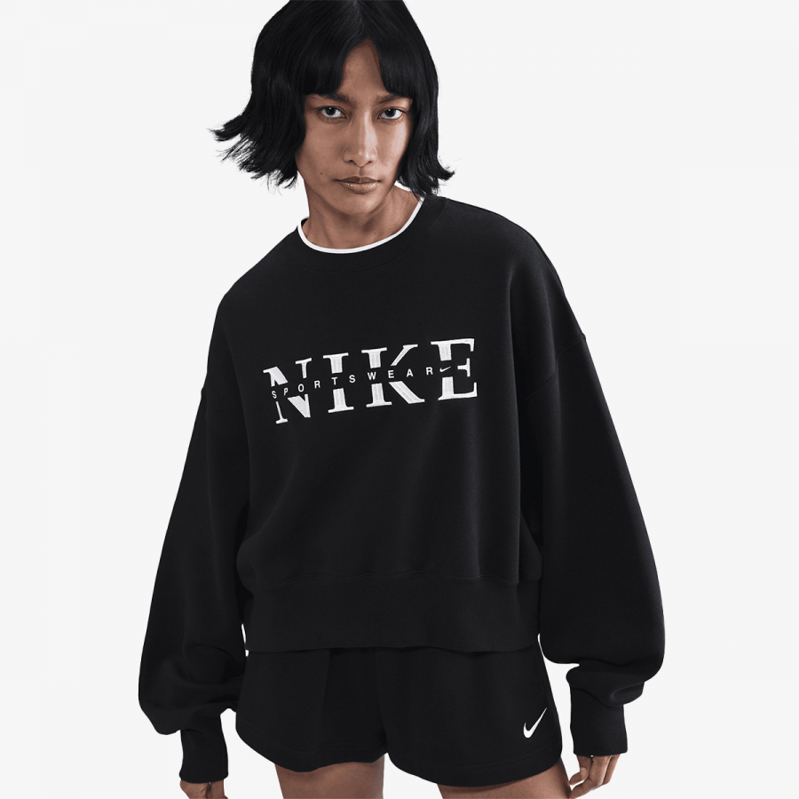 Nike Dukserica W NSW PHNX FLC CREW GLS 