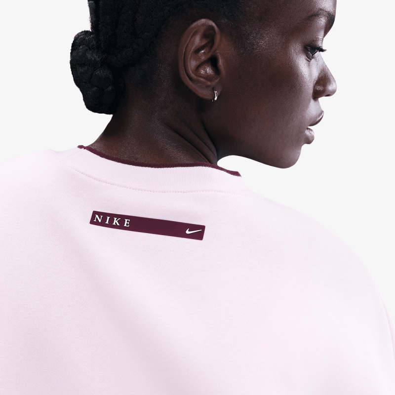 Nike Dukserica W NSW PHNX FLC CREW GLS 