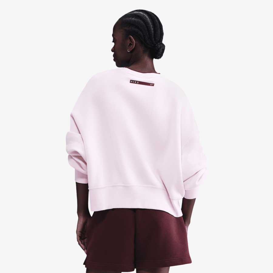 Nike Dukserica W NSW PHNX FLC CREW GLS 