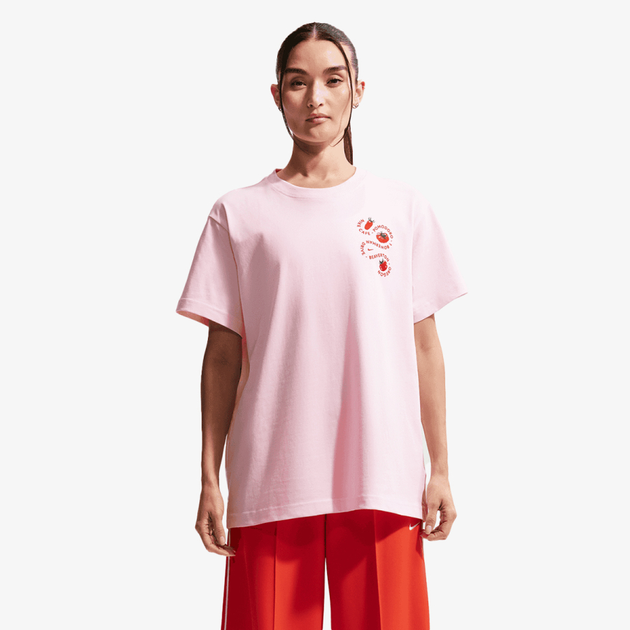 Nike Proizvodi W NSW CLSC BF CAFE TOMATO TEE 