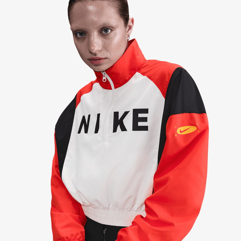 Nike Dukserica W NSW CLSSC WVN REMIX LTWT PO 