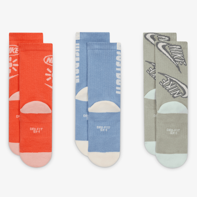 Nike Čarape Y NK ED PLS CSH CRW 3P-144 AIR-PAK 
