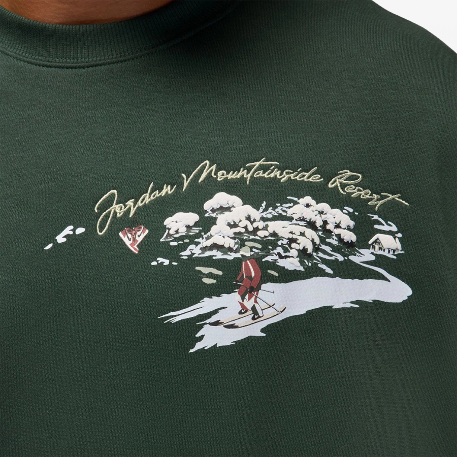 Nike Dukserica M J BRK SNOWSCAPE CREW LB 