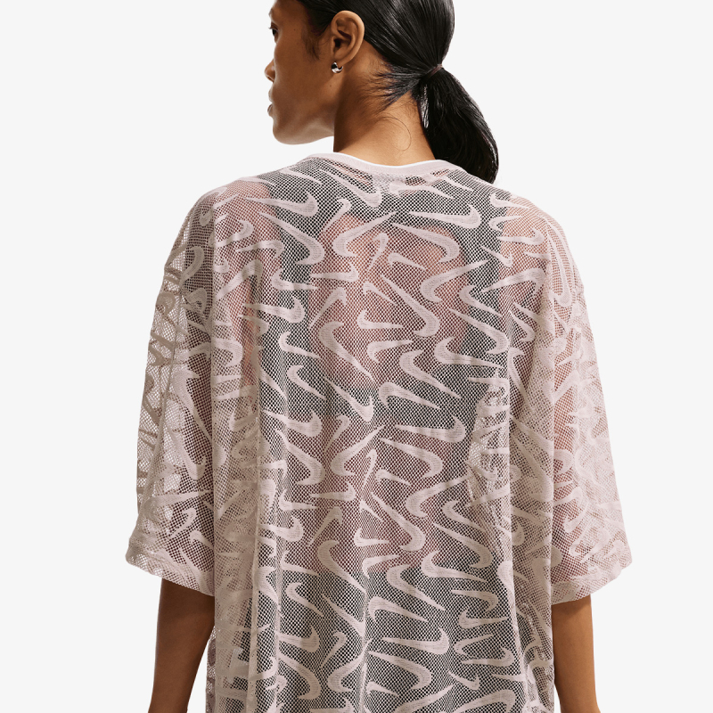 Nike Majica W NK CHILL WVN LACE JERSEY 