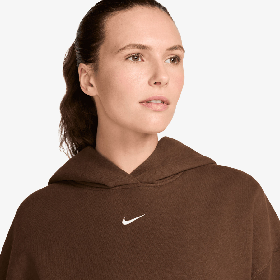 Nike Dukserica W NK STDO FLC MW OS PO HDY 