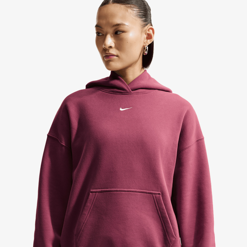 Nike Dukserica W NK STDO FLC MW OS PO HDY 