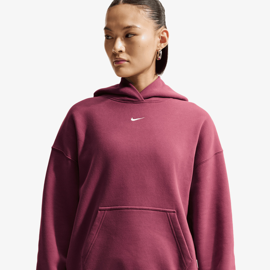 Nike Dukserica W NK STDO FLC MW OS PO HDY 