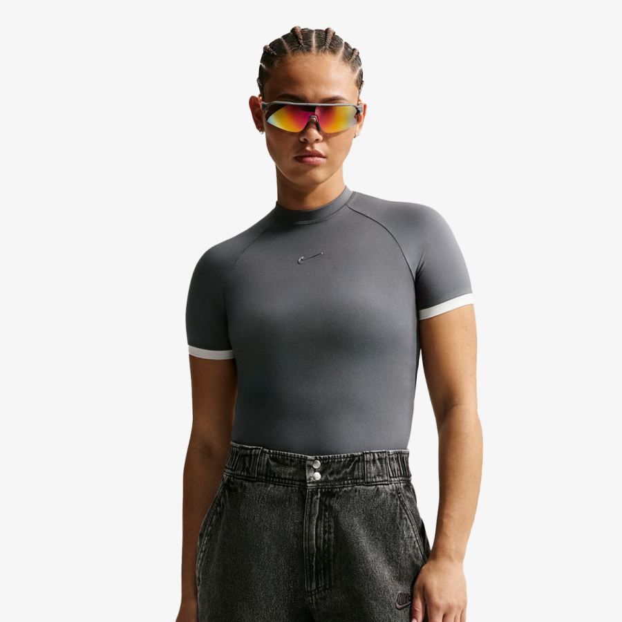 Nike Majica W NK SS FITTED TOP GLS 