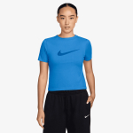 Nike Dres W NSW SS BURNOUT LOGO TOP 