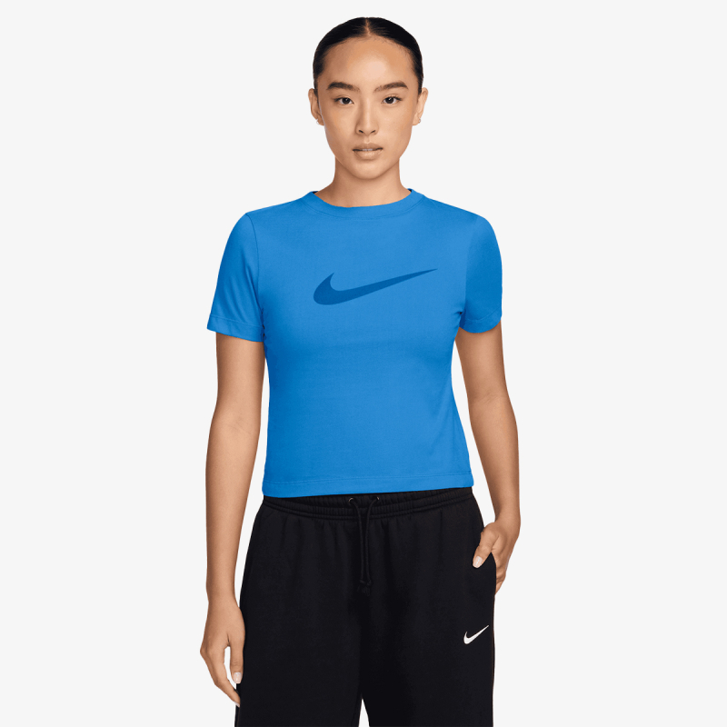 Nike Dres W NSW SS BURNOUT LOGO TOP 