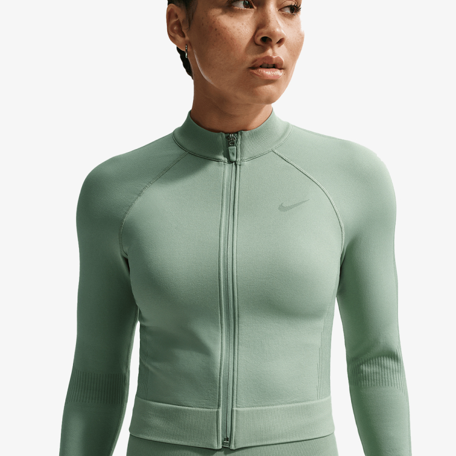 Nike Majica dugih rukava W NP DF SMLS FZ MIDLAYER 