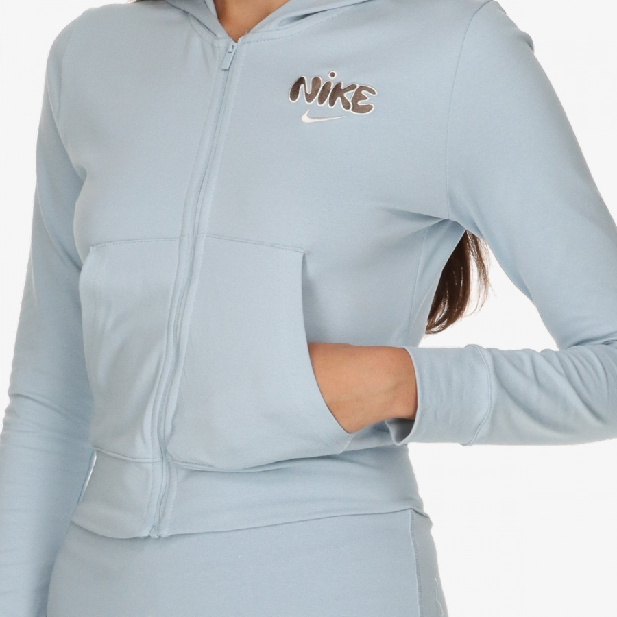 Nike Dukserica W NSW FZ HD LS TOP COORD+ 