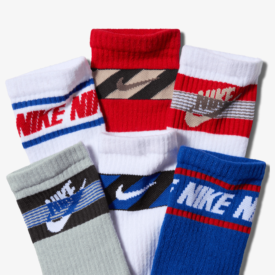 Nike Čarape Y NK ED CSH CRW 6P-144 SPORT-PAK 