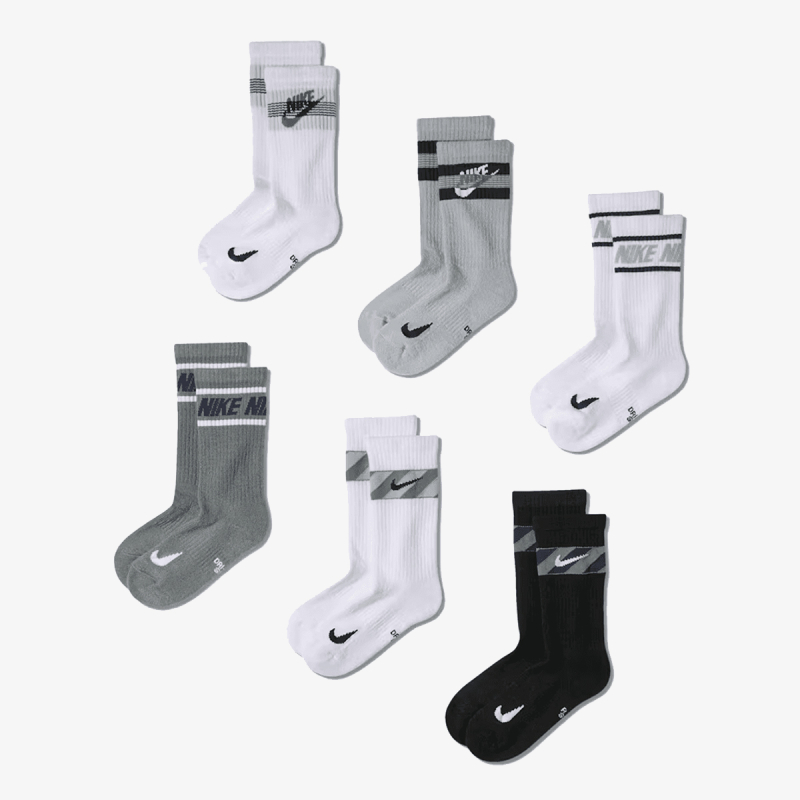 Nike Čarape Y NK ED CSH CRW 6P-144 SPORT-PAK 
