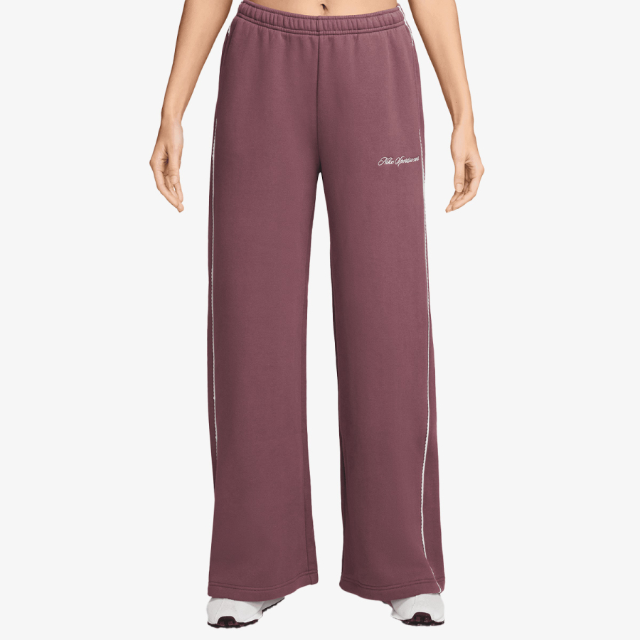 Nike Donji dio trenerke W NK STDO FLC MW MR SCALLOP WL 
