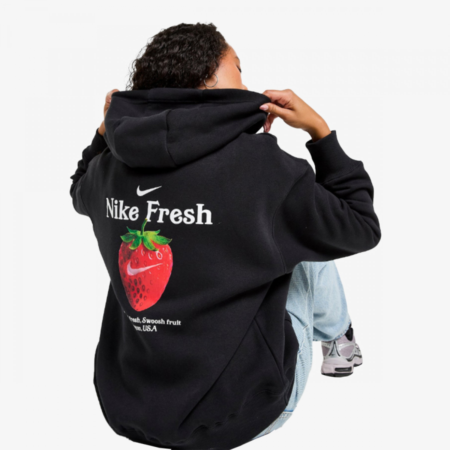 Nike Dukserica W NSW FRT OS PO STWBRY HOODIE 