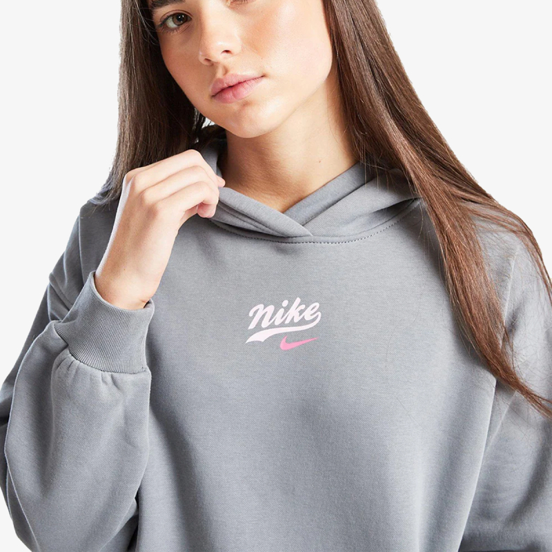 Nike Dukserica G NSW CLUB FLC OVRSZD PO HDY 