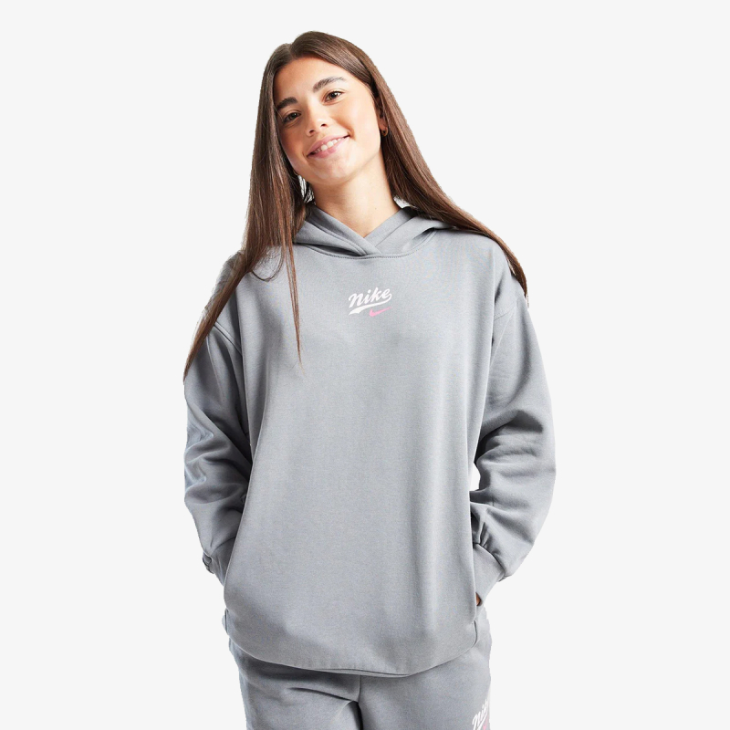 Nike Dukserica G NSW CLUB FLC OVRSZD PO HDY 