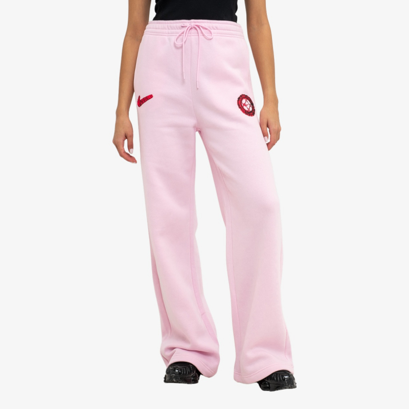Nike Donji dio trenerke W NSW FLC HR PANT WIDE 2 