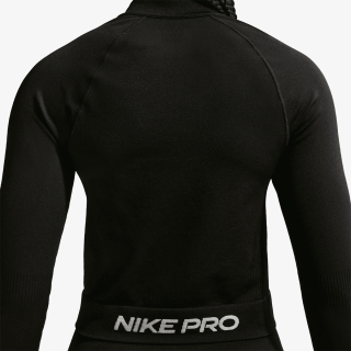 Nike Majica dugih rukava W NP DF SMLS FZ MIDLAYER WT 
