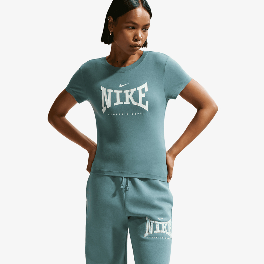 Nike Majica W NSW MOD CROP ATH LEAGUE TEE 