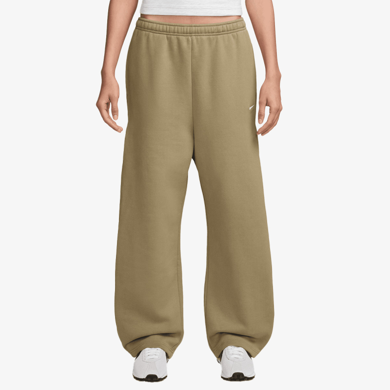 Nike Donji dio trenerke W NK STDO FLC MW PLTD SNP PNT 