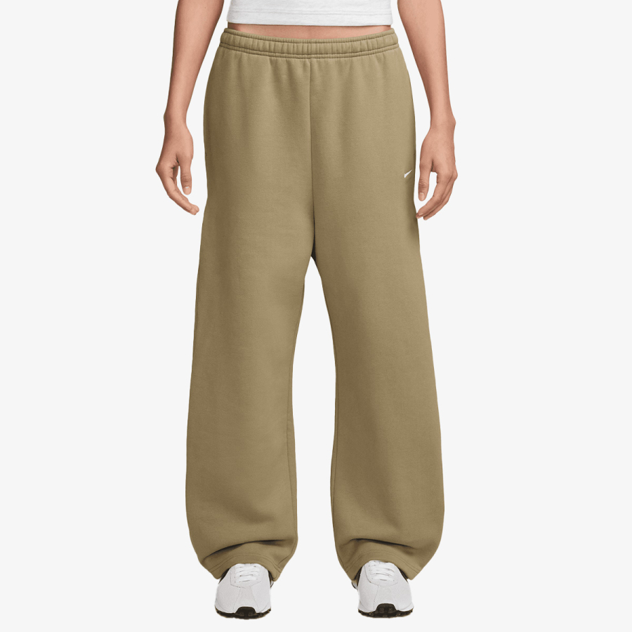 Nike Donji dio trenerke W NK STDO FLC MW PLTD SNP PNT 