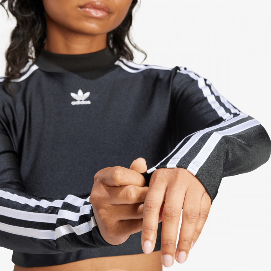 adidas Majica dugih rukava 3 S CROPPED LS 