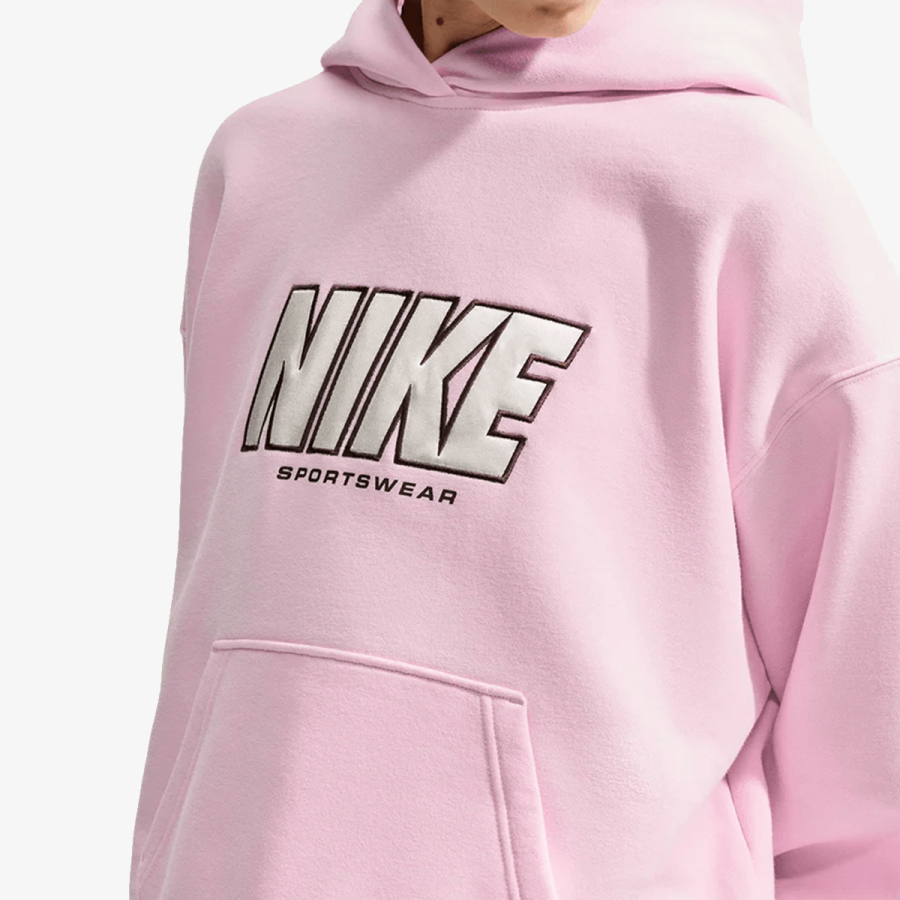 Nike Dukserica W NK STDO FLC OS PO HDY SI 