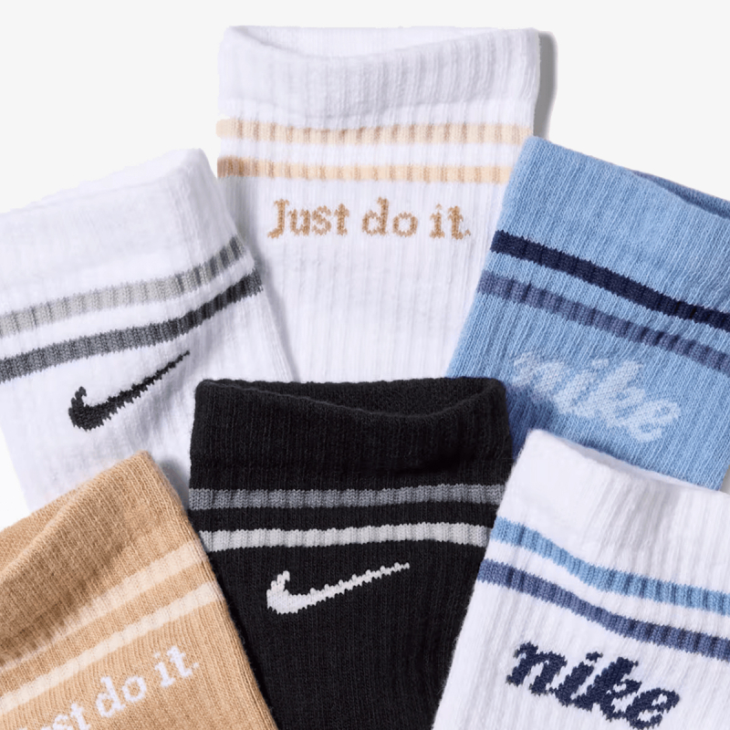 Nike Čarape Y NK ED CSH CRW 6P-144 LFESTYL-PAK 