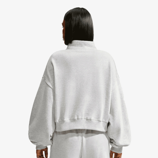 Nike Donji dio trenerke W NK STDO FLC OS CROP QZ CLS+ 