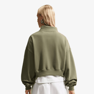 Nike Donji dio trenerke W NK STDO FLC OS CROP QZ CLS+ 