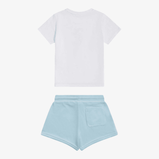 Juicy Couture Trenerka JC LOGO TEE  VELOUR SHORT SET 