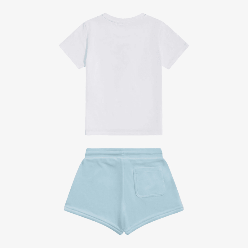 Juicy Couture Trenerka JC LOGO TEE  VELOUR SHORT SET 