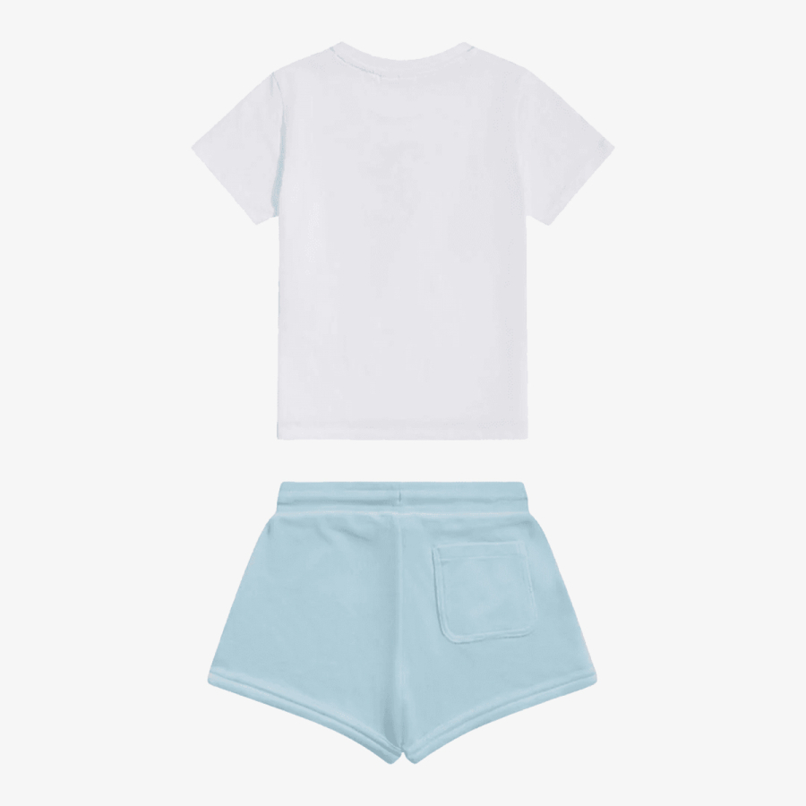 Juicy Couture Trenerka JC LOGO TEE  VELOUR SHORT SET 